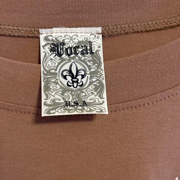 Vocal Brown 'Live to Ride' Graphic Tee - Picture 2 of 7